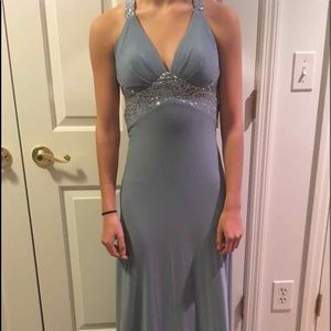 Light Blue Ball Gown